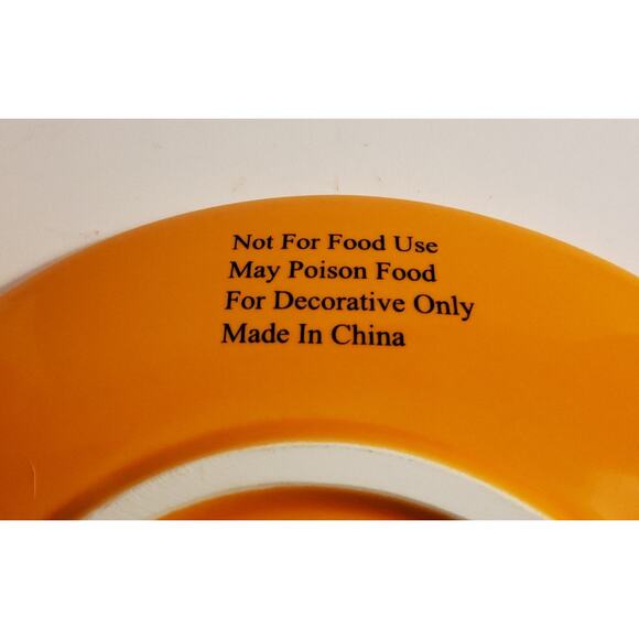 Vintage Ceramic Chicken Cookie Jar with Base Plate - Picture 6 of 6